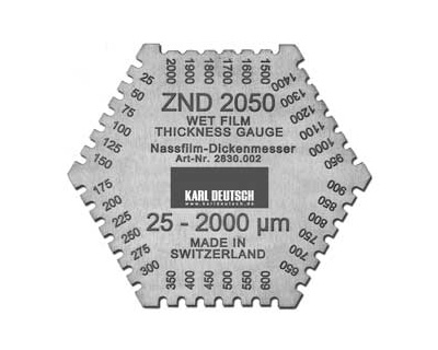 Wet film thickness gauge